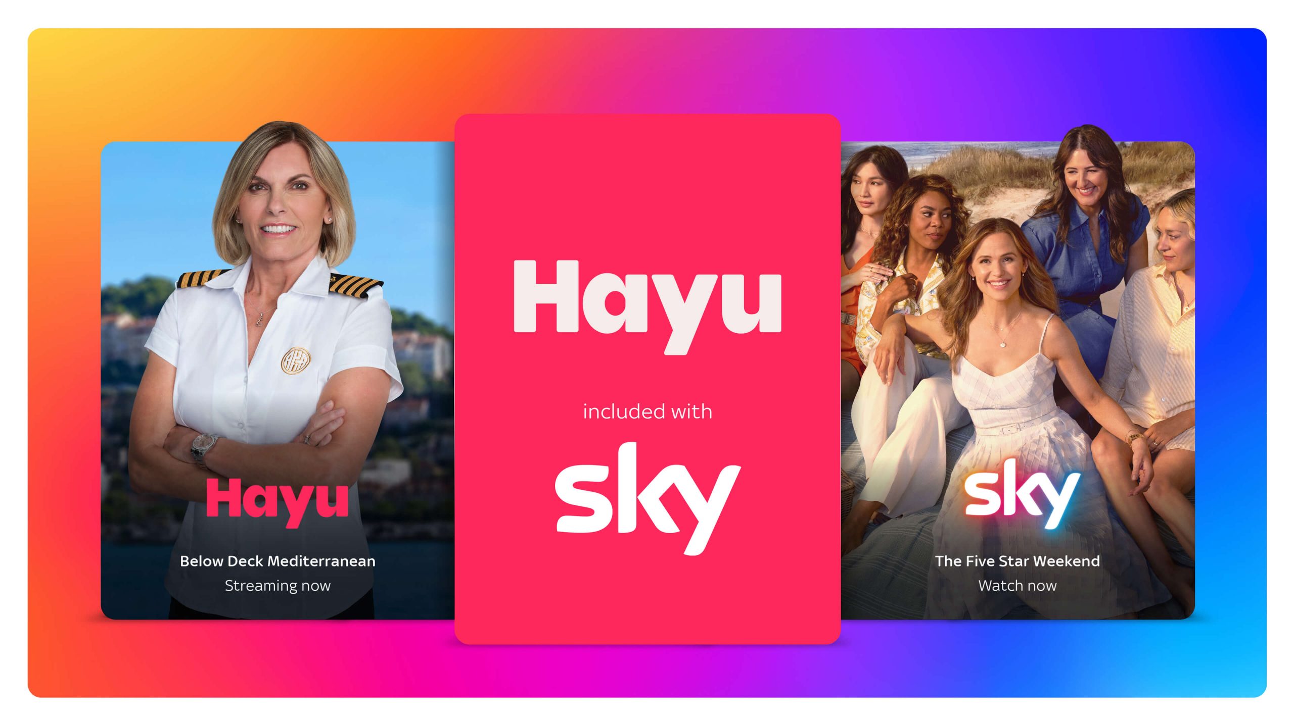 Hayu Is Now Available on Sky at No Extra Cost